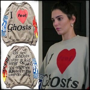 Camp Flog Gnaw 2018 Merch Kanye West Kids See Ghosts FREEEE Crewneck Sweatshirt